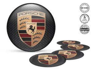 Porsche Decalcomanie Cupola Custom Etichette Auto Pregiate